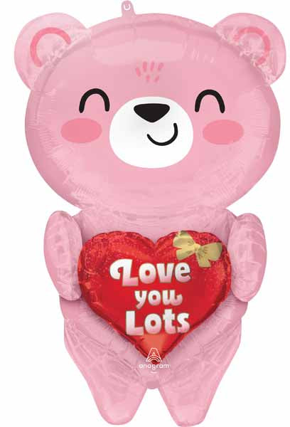 Love You Bear Hugs 31-Inch Foil Balloon