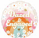 Dazed and Engaged 18-Inch Round Foil Balloon