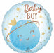 Little Moon Boy 18-Inch Round Foil Balloon