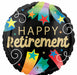 Happy Retirement 18" Round Foil Balloon