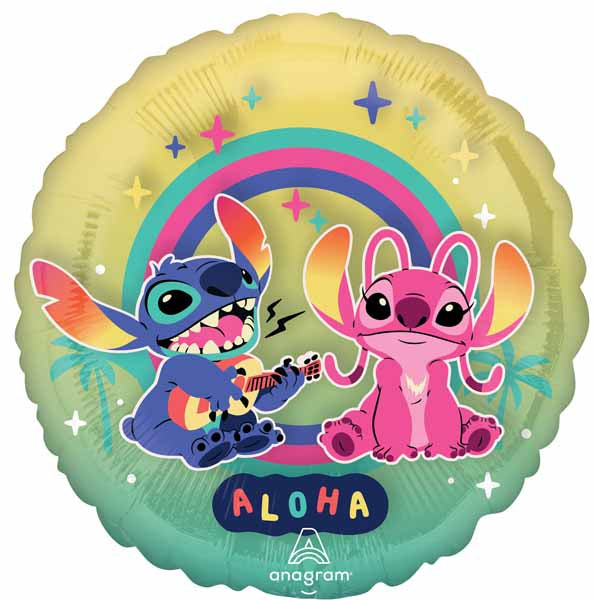 Disney Lilo & Stitch 15-Inch Panoramic Foil Balloon