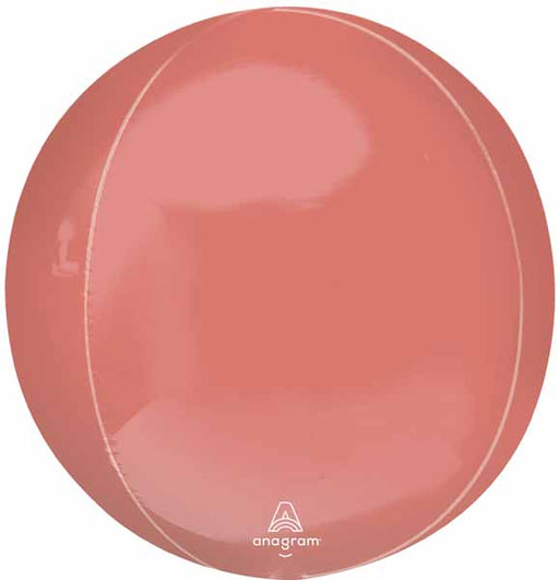 Coral 16-Inch Orbz Foil Balloon