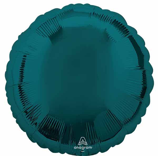 Aquamarine 18-Inch Round Foil Balloon