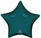 Aquamarine 19" Star Foil Balloon