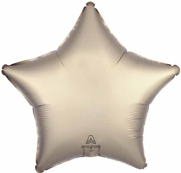 Prosecco Satin Luxe Star Foil Balloon, 19 Inch
