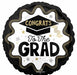 Congrats to the Grad 18" Round Foil Balloon