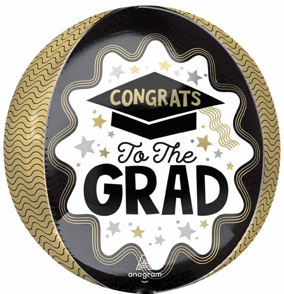 Congrats to the Grad 16" Orbz Foil Balloon