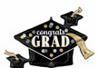 Dots Congrats Grad 35" Foil Balloon