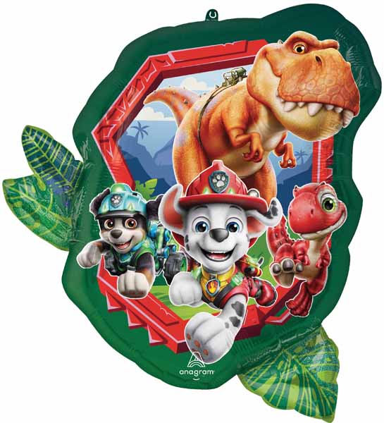 PAW Patrol Dino Movie 24-Inch Shaped Foil Balloon
