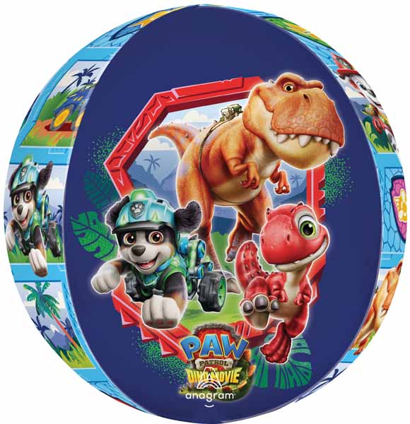 PAW Patrol Dino Movie 16-Inch Orbz XL Foil Balloon