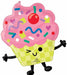 Vibrant Cupcakes Happy Birthday Foil Balloon, 26 Inch
