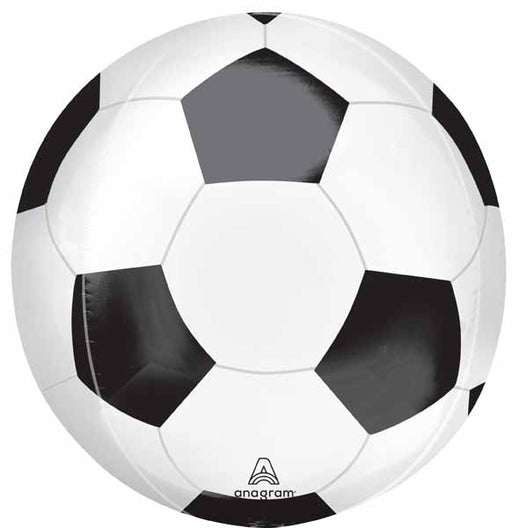 16-Inch Soccer Ball Orbz Foil Balloon