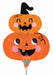 Stack O' Lanterns Mini Shape Halloween Foil Balloon