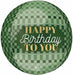 Stylish Sage Happy Birthday Orbz Foil Balloon, 16 Inch