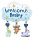 Tiny Treasures Boy 29" Shaped Foil Balloon