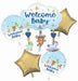 Tiny Treasures Boy Foil Balloon Bouquet