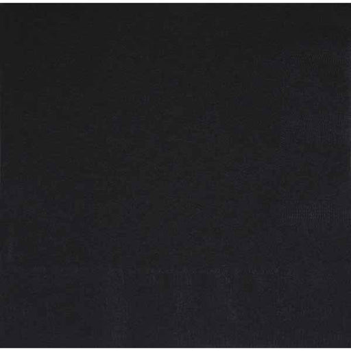 Black 2-Ply Beverage Napkins, 20 Pack