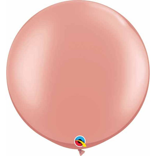 Qualatex 30-Inch Rose Gold Latex Balloons, 2-Pack