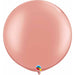 Qualatex 30-Inch Rose Gold Latex Balloons, 2-Pack