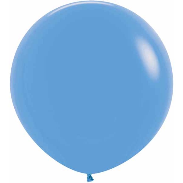 Sempertex Neon Blue 24-Inch Latex Balloons, 10 Pack
