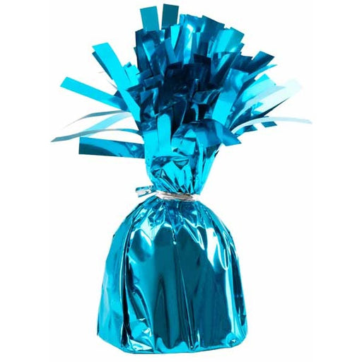 Anagram Caribbean Blue Foil Balloon Weight