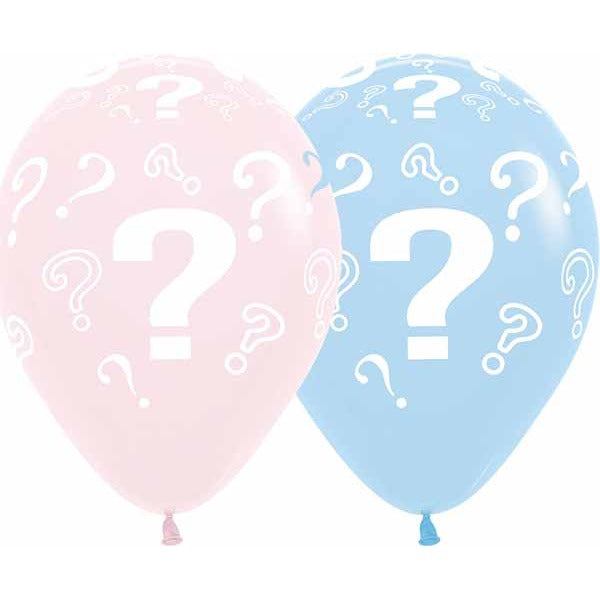 Sempertex 11-Inch Question Mark Latex Balloons, 50 Count
