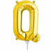 16-Inch Gold Letter Q Balloon