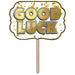 Foil Good Luck Yard Sign, 10 x 14.5 Inches