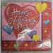 Playful Hearts Beverage Napkins, 16 Count