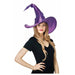 Curved Purple Witch Hat