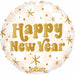 PRIMA NEW YEARS 18" GOLD NEUTRAL CHECKER