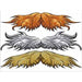 Stachetats Junior Einstein Stache Temporary Tattoo