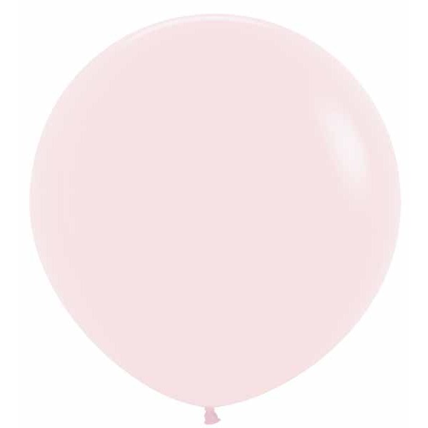 Sempertex 36-Inch Pastel Matte Pink Latex Balloons, 2-Pack