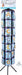 42-Peg Display for Letter and Number Helium Balloons