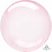 Dark Pink Crystal Clearz Balloon, 18 to 20 Inches