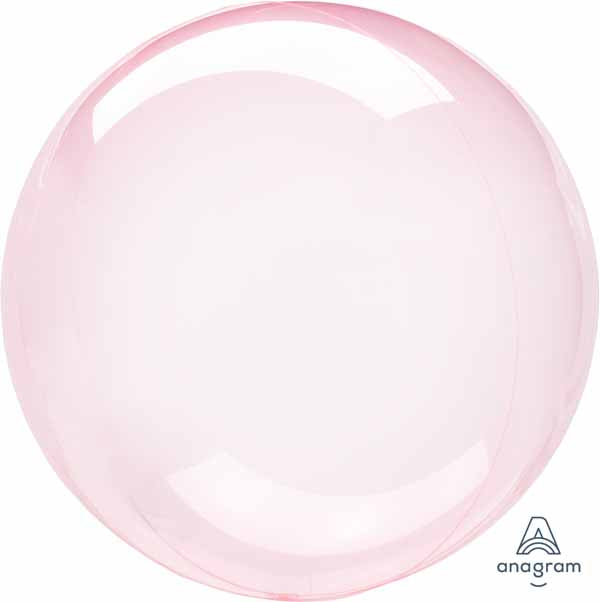 Crystal Clearz Dark Pink Balloon, 18 to 20 Inches