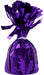 Anagram Purple Foil Balloon Weight