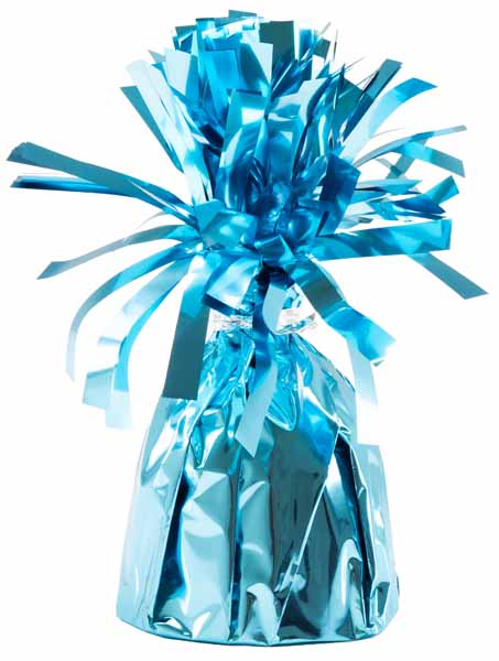 Anagram Baby Blue Foil Balloon Weight