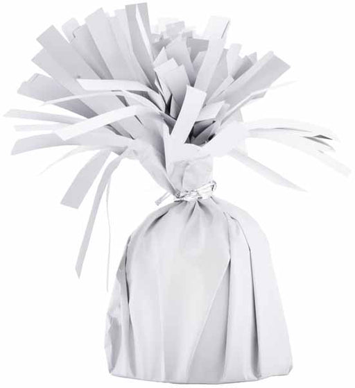 Anagram White Foil Balloon Weight