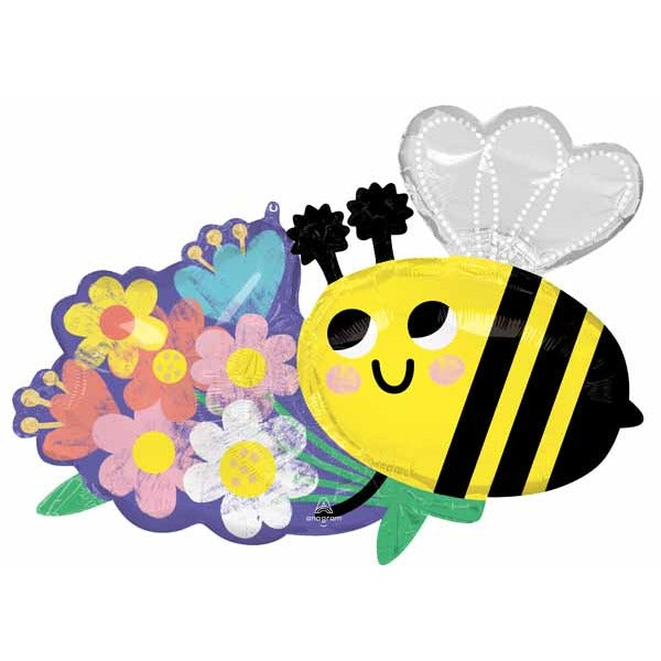 Bee Well 32-Inch Get Well Foil Balloon