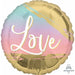 Sunset Love 18-Inch Round Foil Balloon