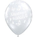 Nouveaux Mariés Butterfly 11-Inch Latex Balloons, 50 Count