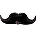 35-Inch Black Moustache Foil Balloon