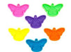 Assorted Neon Butterfly Balloon Weights, 50 Count