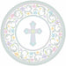 Blessed Day 7-Inch Dessert Plates, 18 Count