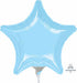 Pearl Pastel Blue Star Foil Balloon, 9 Inch