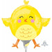 Chicky Mini Shape Easter Foil Balloon