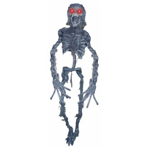 Décoration d'Halloween : squelette de démon lumineux putréfié de 3 mètres (10 pi)