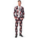 Suitmeister Men's Skulls Blood Suit, Large