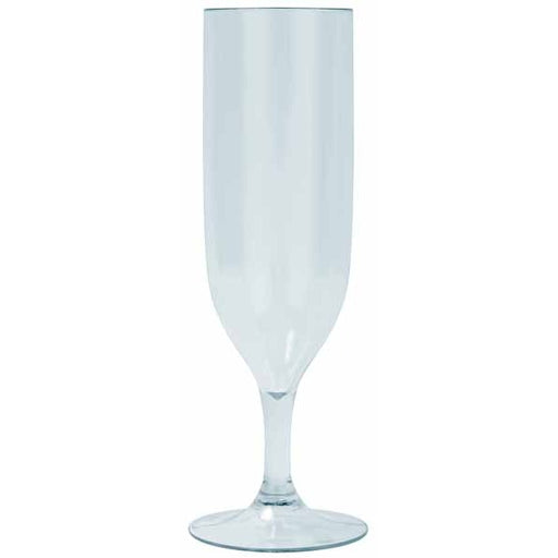 Light Blue Reusable Champagne Glasses, 2 Pack